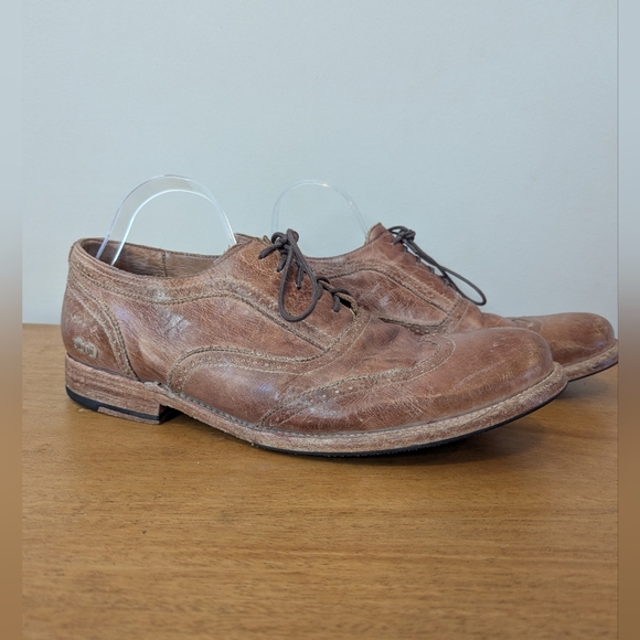 Bed Stu Corsico Wing Tip Cobbler Series Series Oxfords - Picture 1 of 16